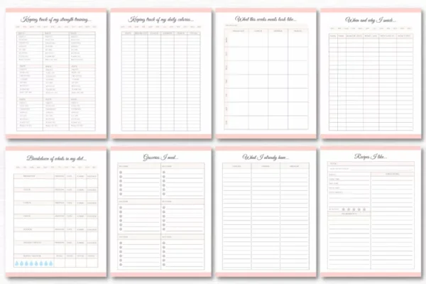 Printable Weight Loss Planner - Image 2